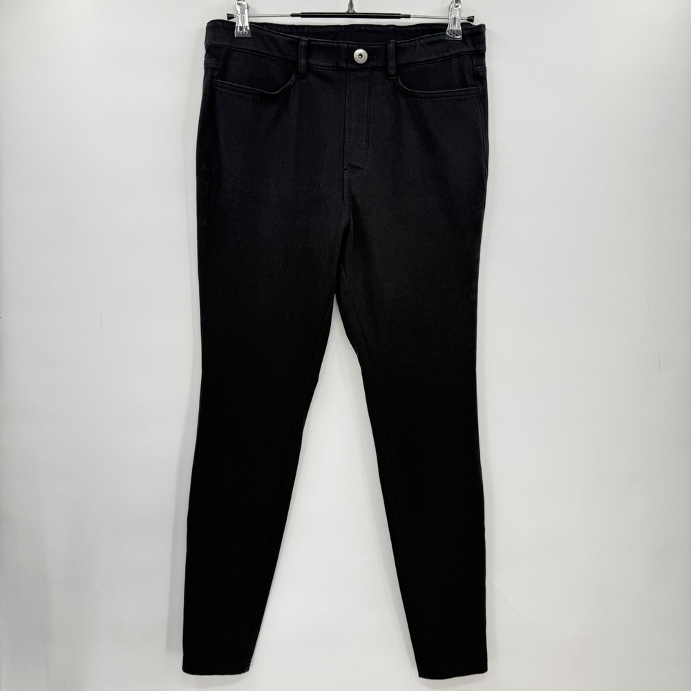 J. Jill WearEver Collection Black Stretch Twill Pants Womens‎ Size S Slim Fit
